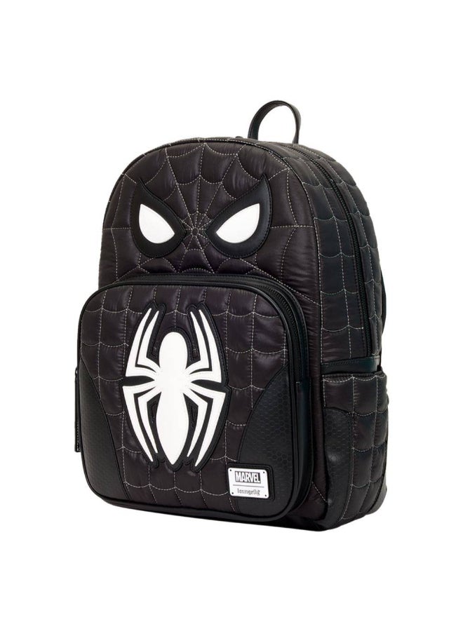 Loungefly x Funko POP! Marvel Spider-Man Spider-Man Suit Cosplay Quilted Full-Size Backpack (30.4 x 12.7 x 40.6 cm) - Image 2